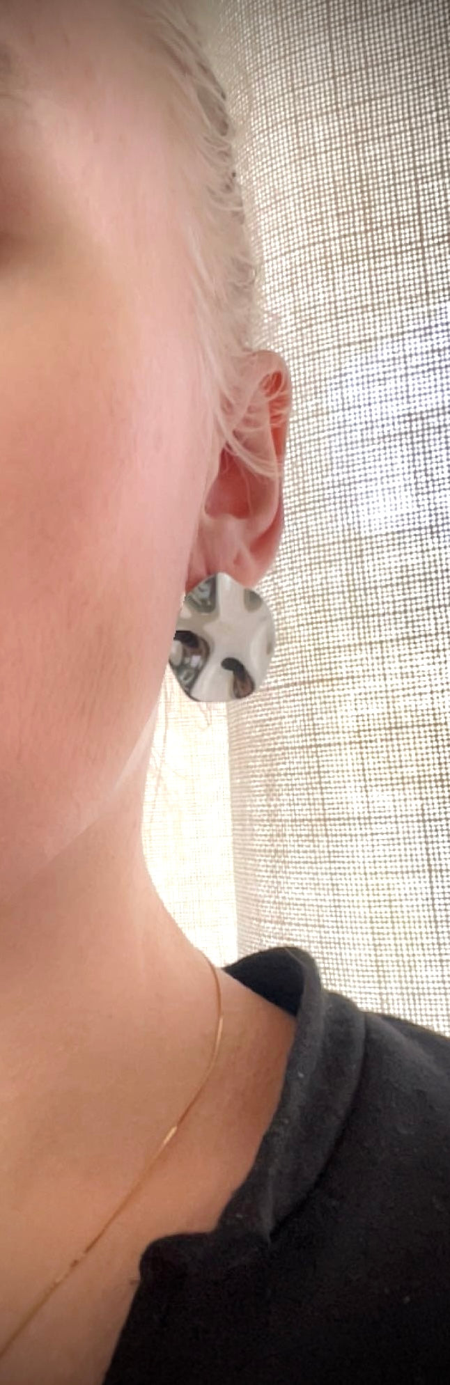 POEH l Boucle d'oreilles argentées