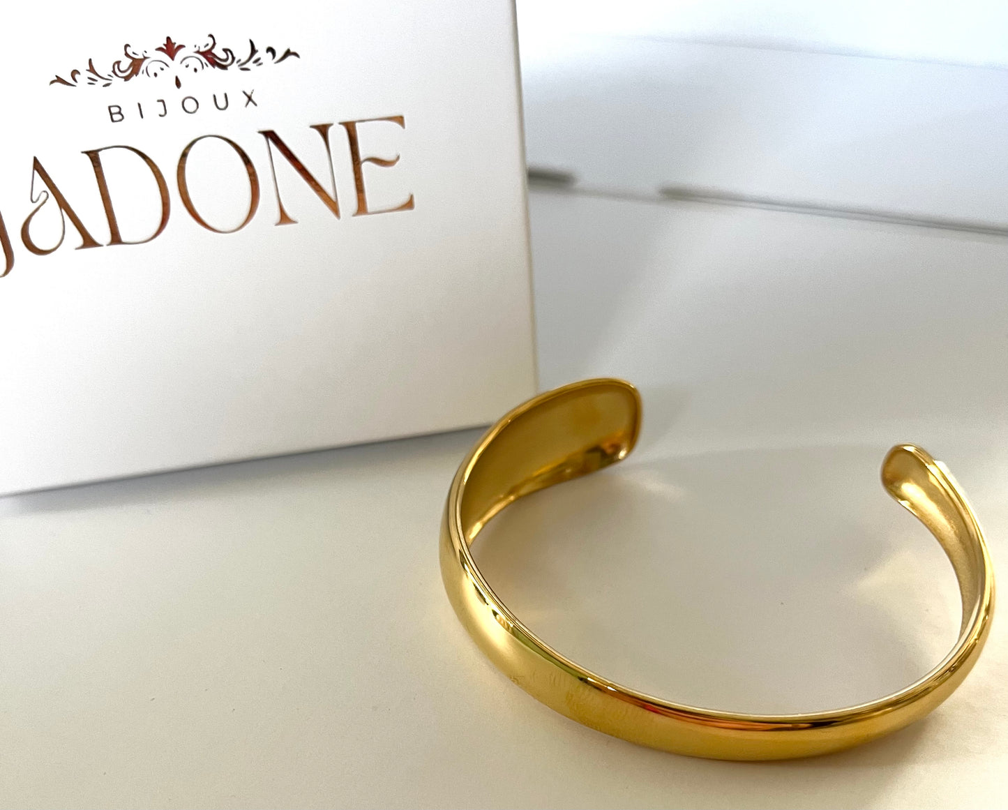 JULIA l Bracelet doré ajustable