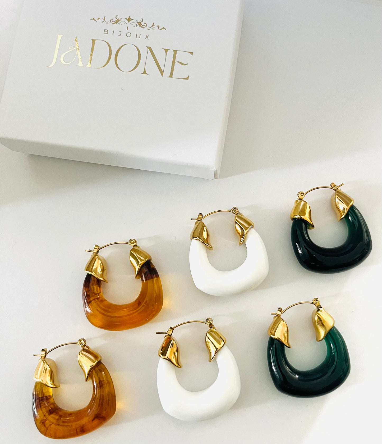 POE l Boucle d'oreilles cerceau chic
