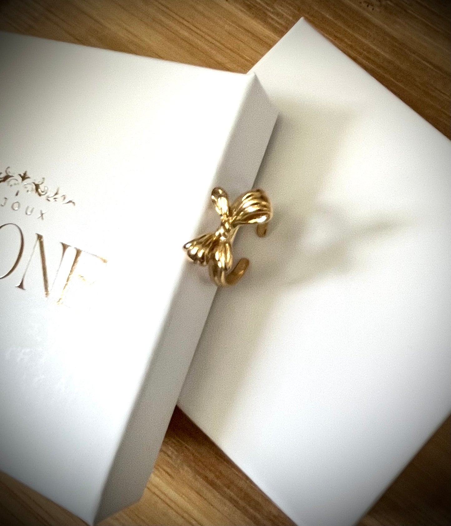 GWEN l Bague ajustable dorée