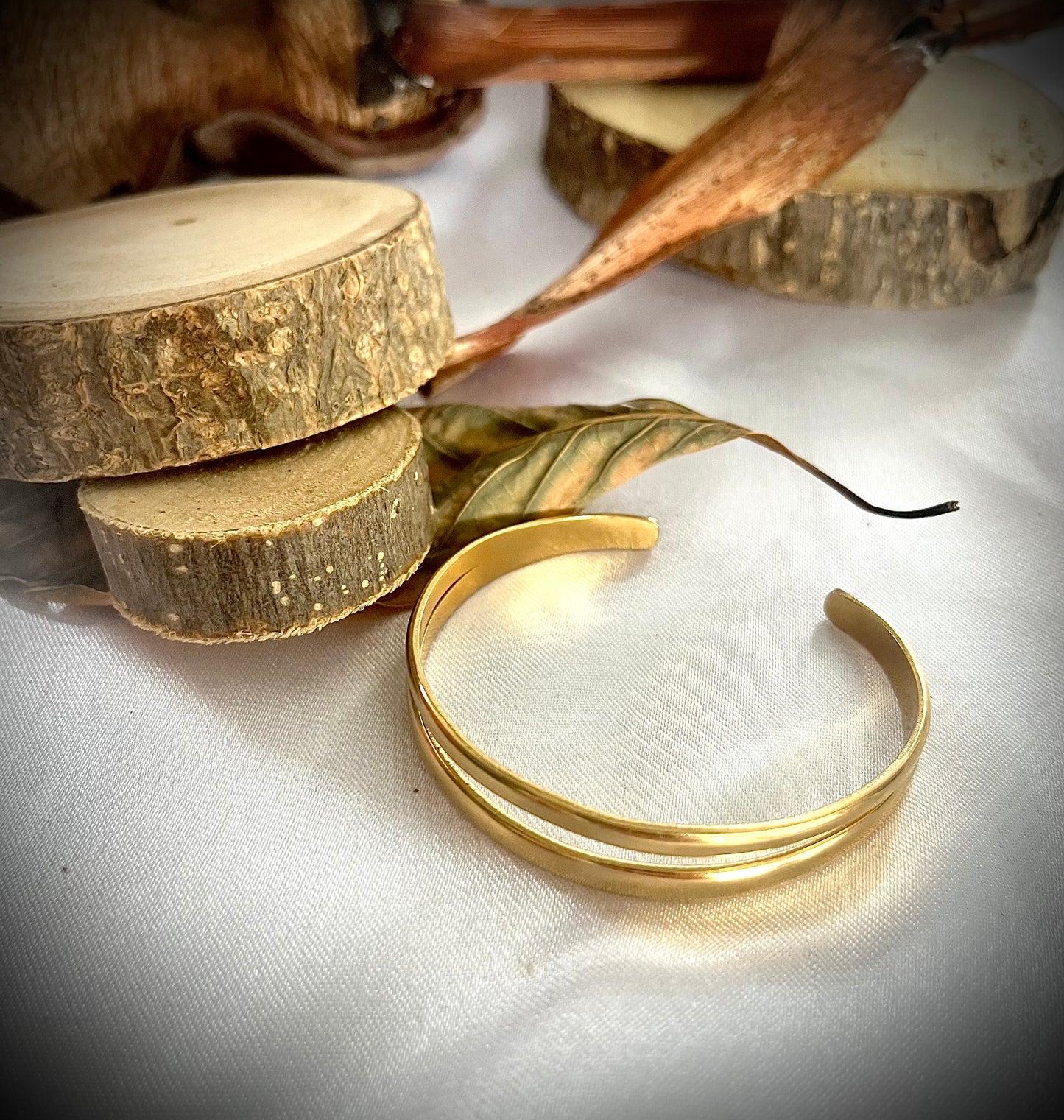 RYM l Bracelet ajustable doré ou argenté