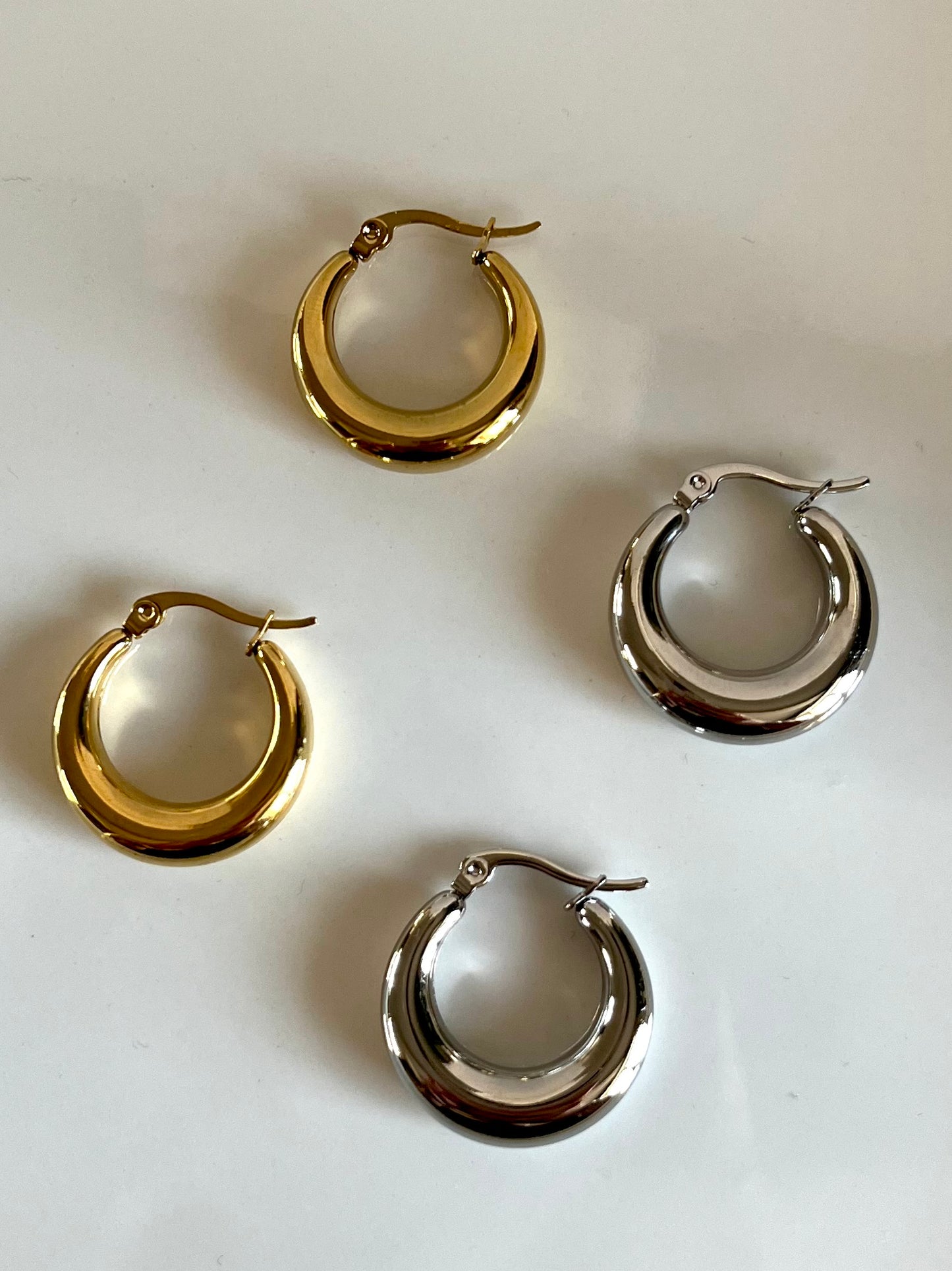 Bâti l Boucles d'oreilles créole