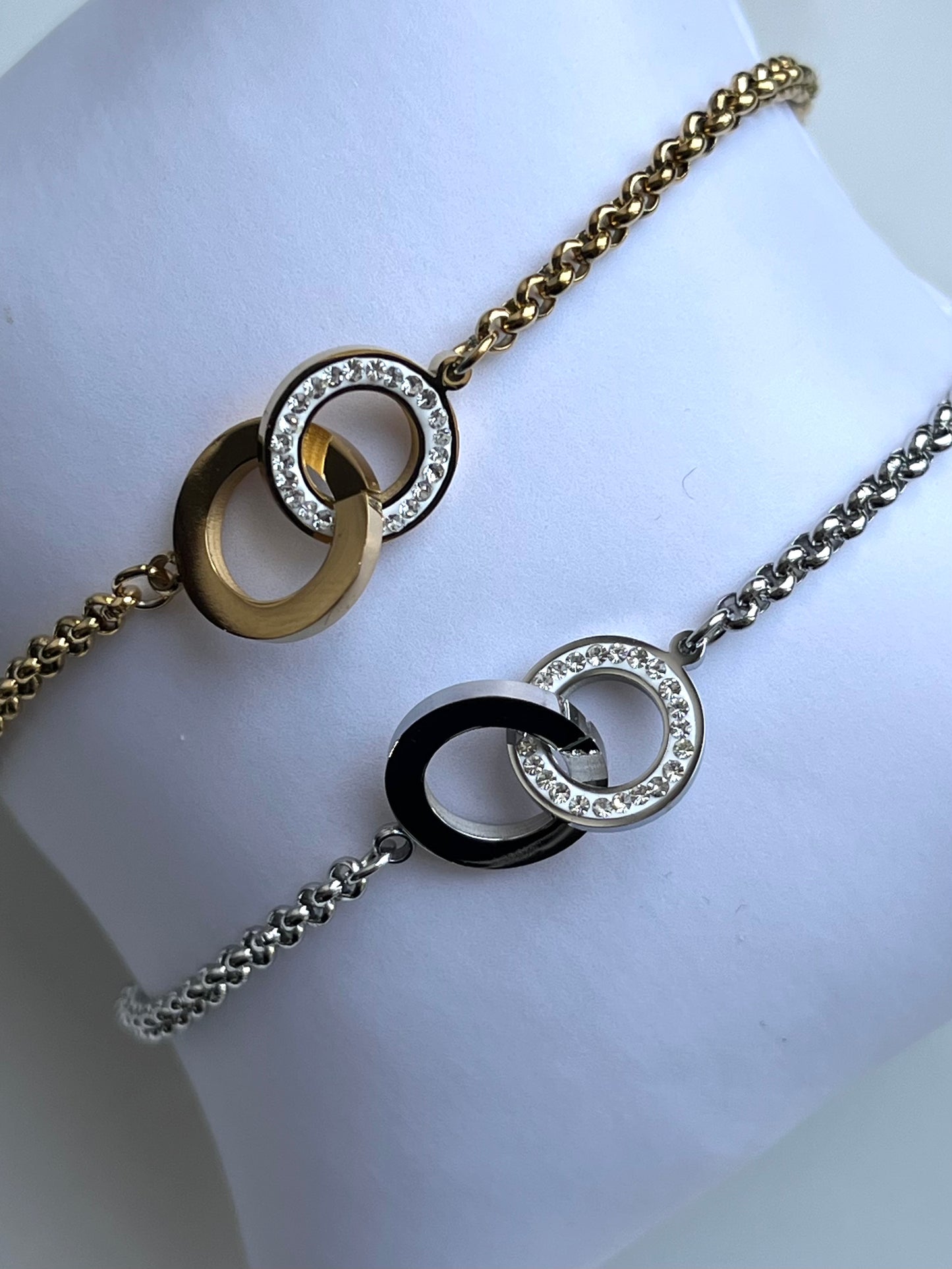 Lili Rose l bracelet fin doré ou argenté