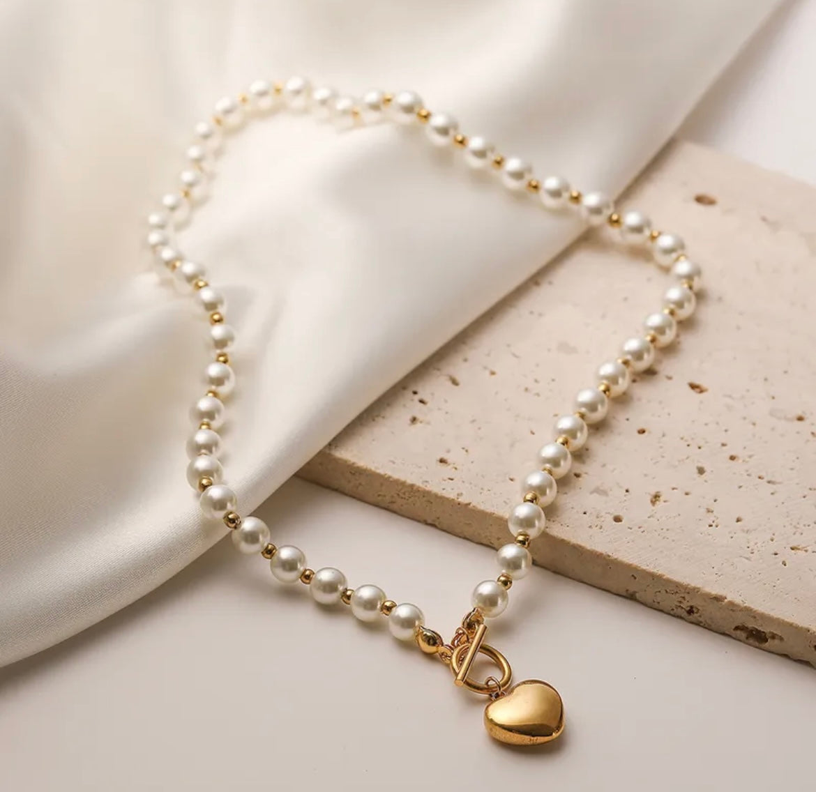 SELENA l Collier de perles