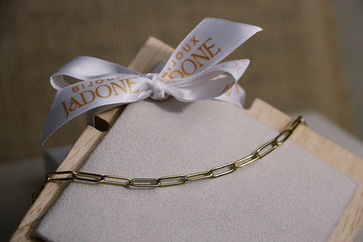 MILI l Bracelet à maillons doré