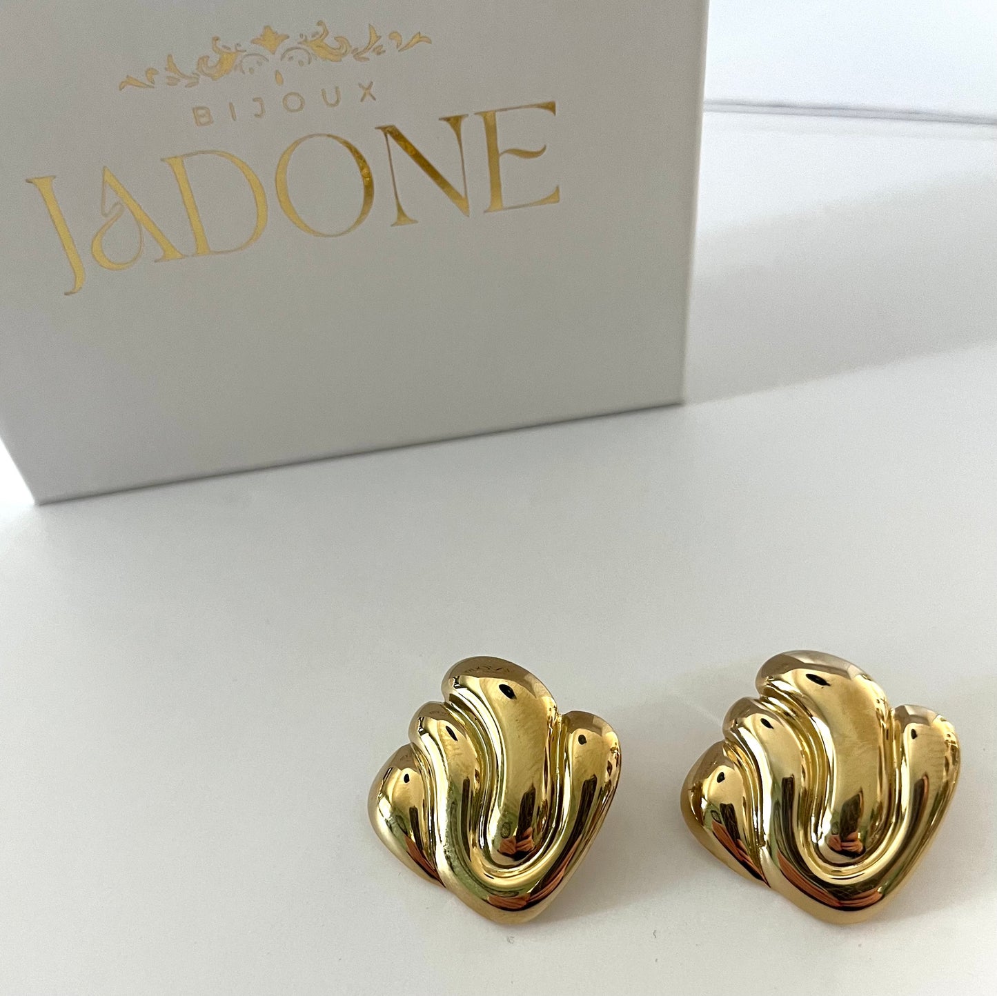 JESS l Boucles d'oreilles carrées