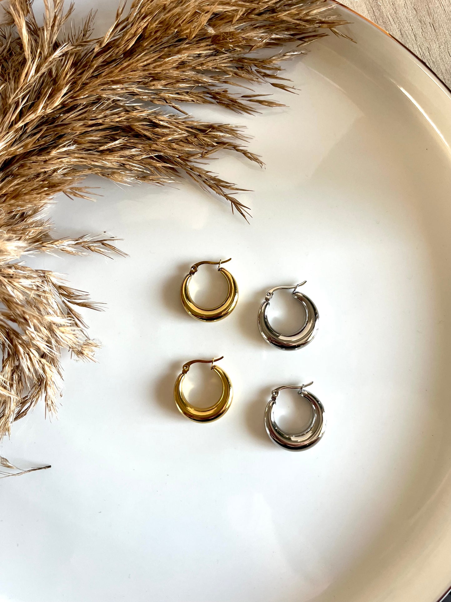 Bâti l Boucles d'oreilles créole