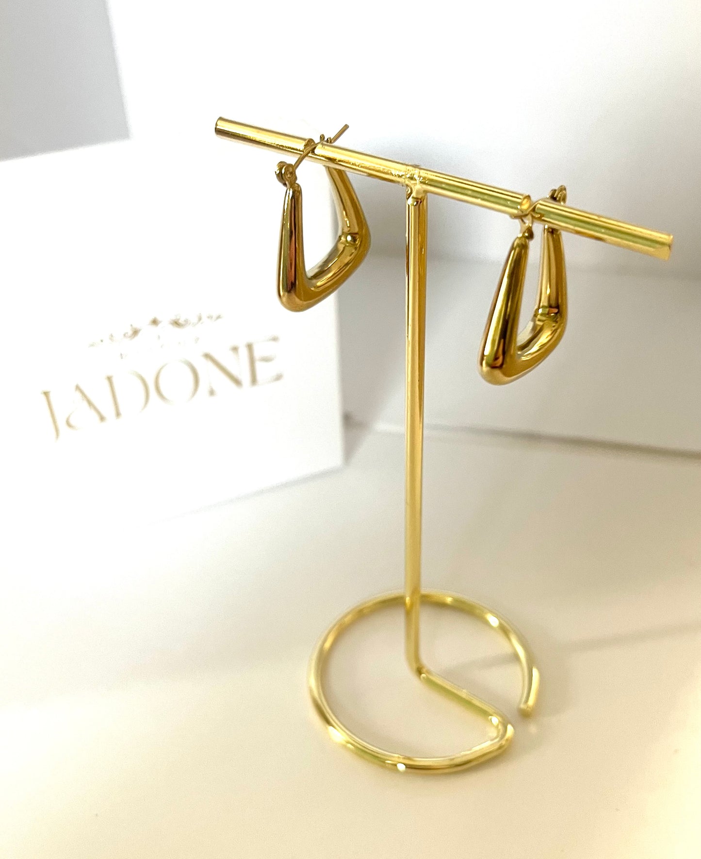 THiLELi l Boucles d'oreilles dorées ou argentées