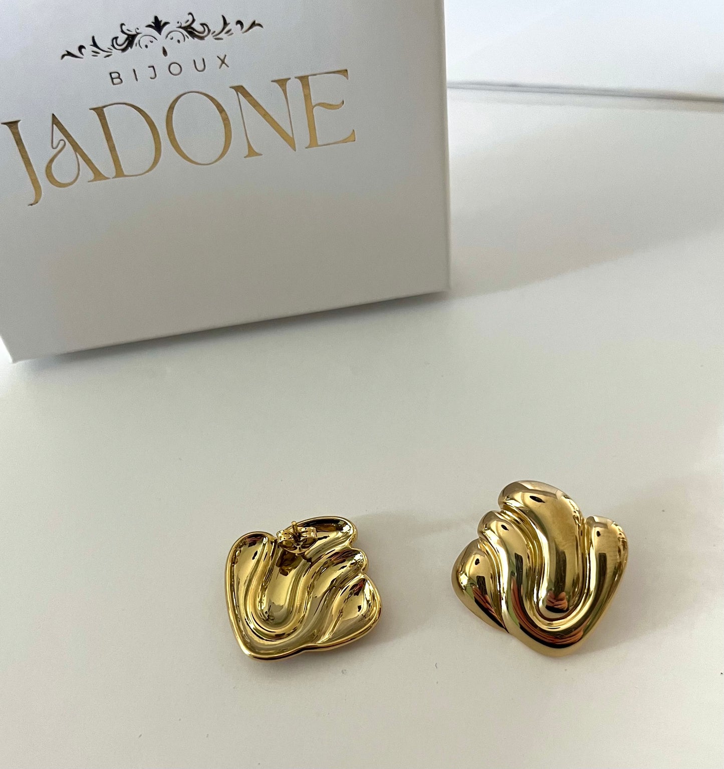 JESS l Boucles d'oreilles carrées