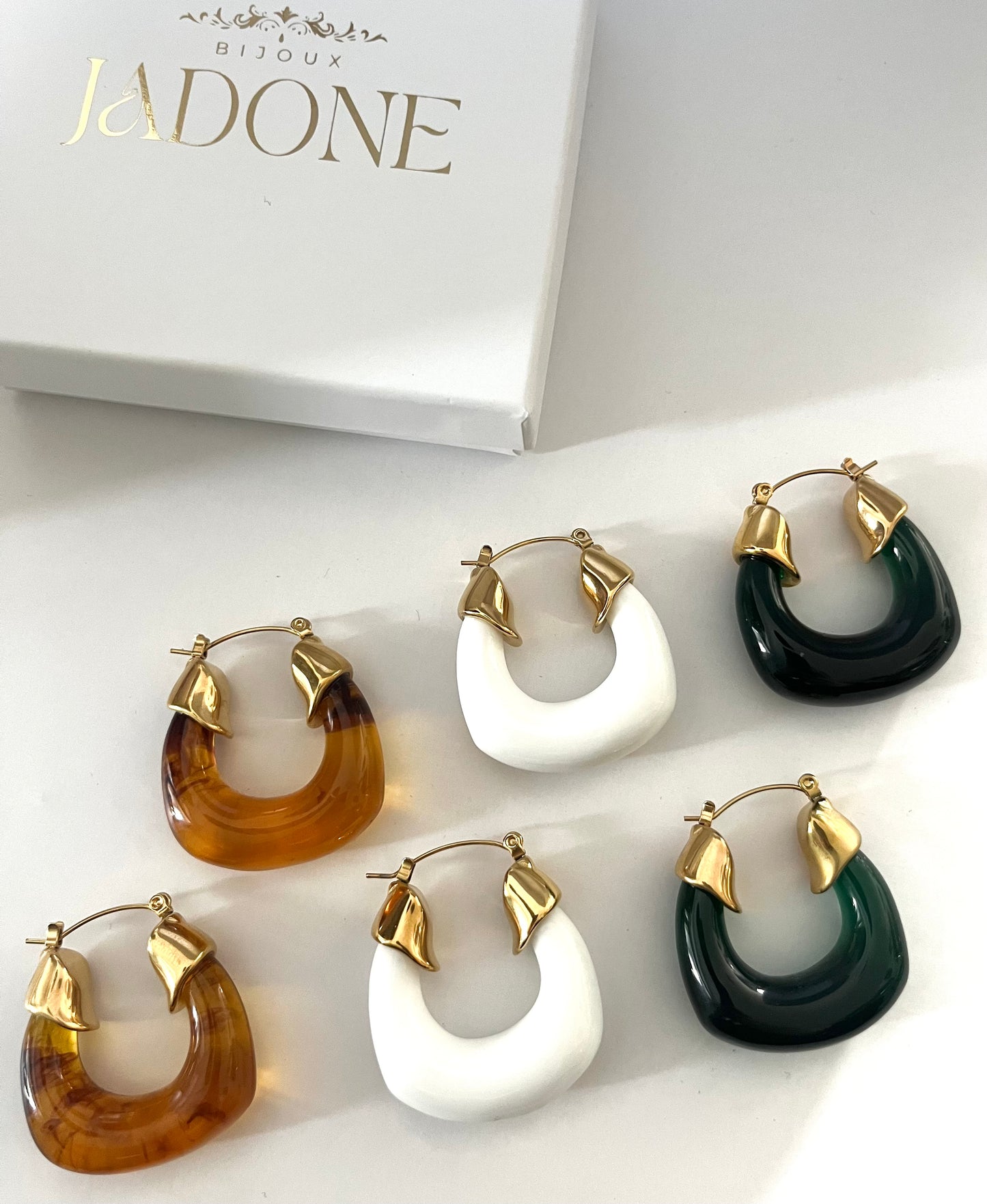 POE l Boucle d'oreilles cerceau chic