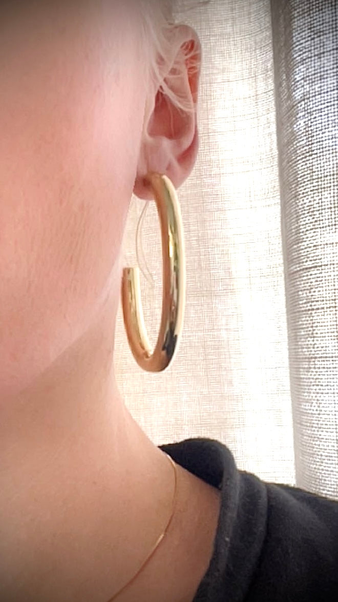 KEREN l Très grande boucles créole