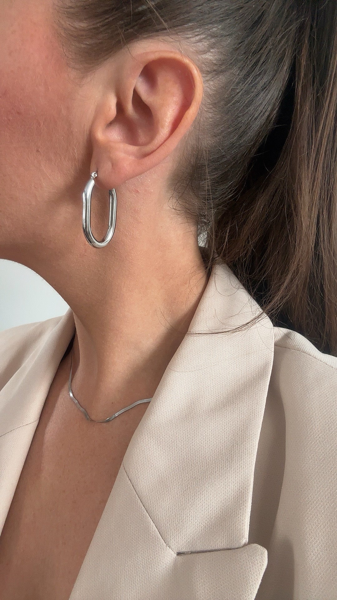 RIO l Boucles d'oreilles en acier inoxydable