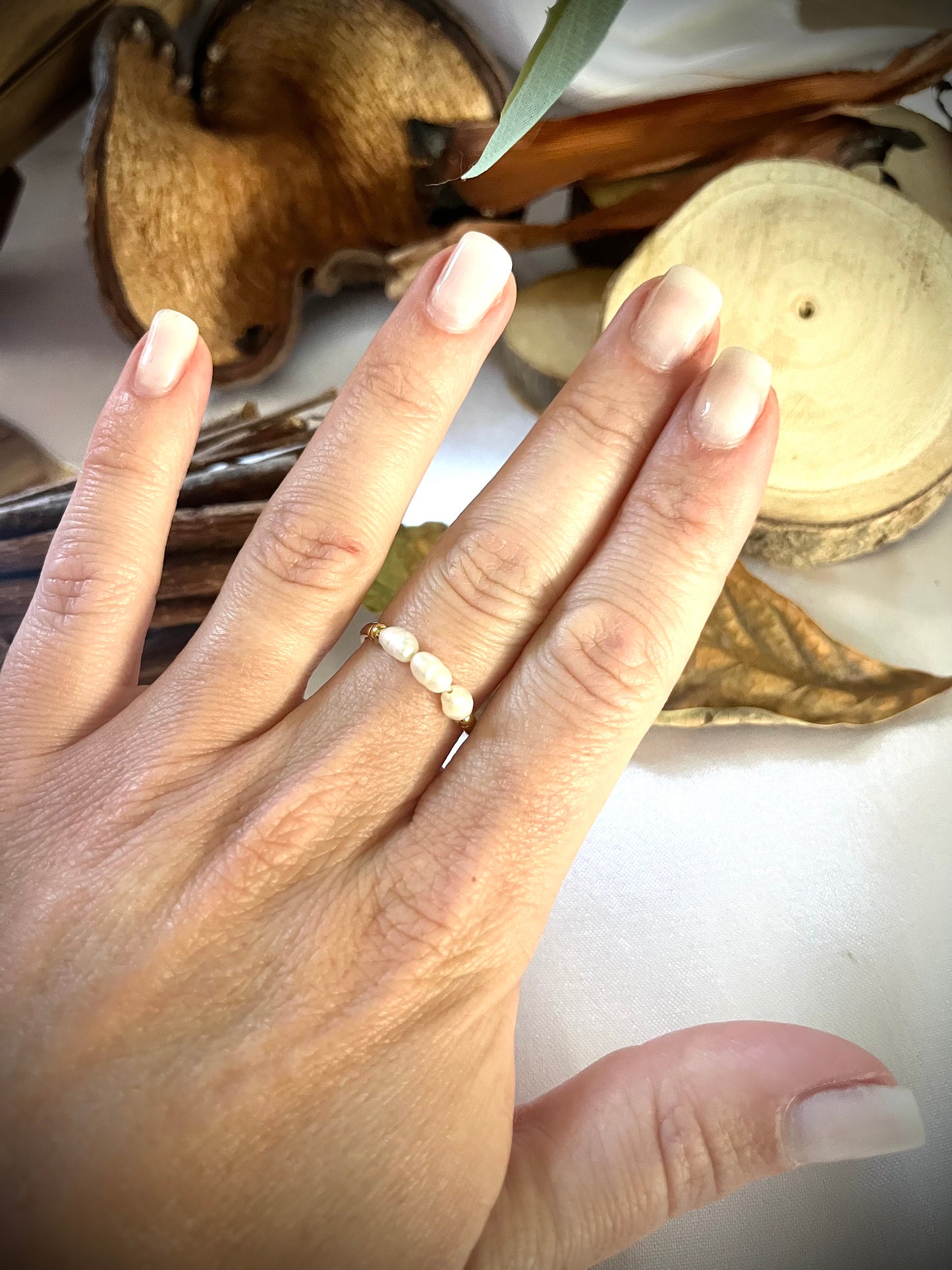 ANH l Bague perle d'eau douce