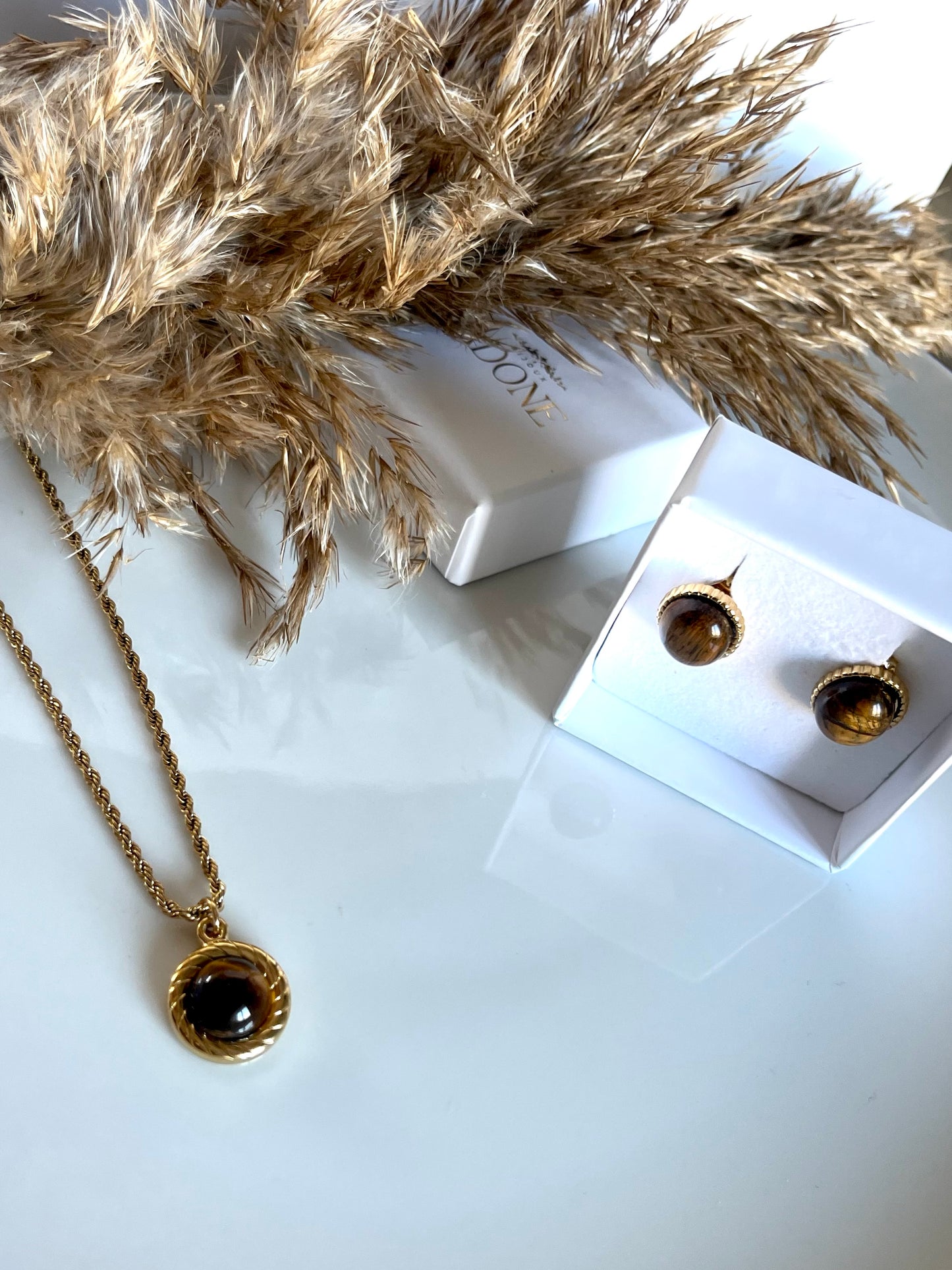 Adelie l parure chic marron