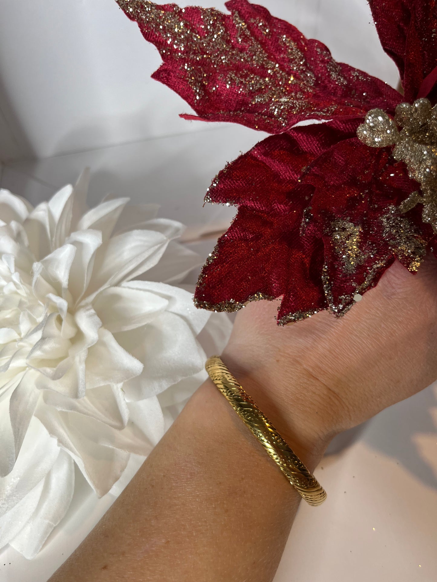 Cazio l bracelet jonc doré