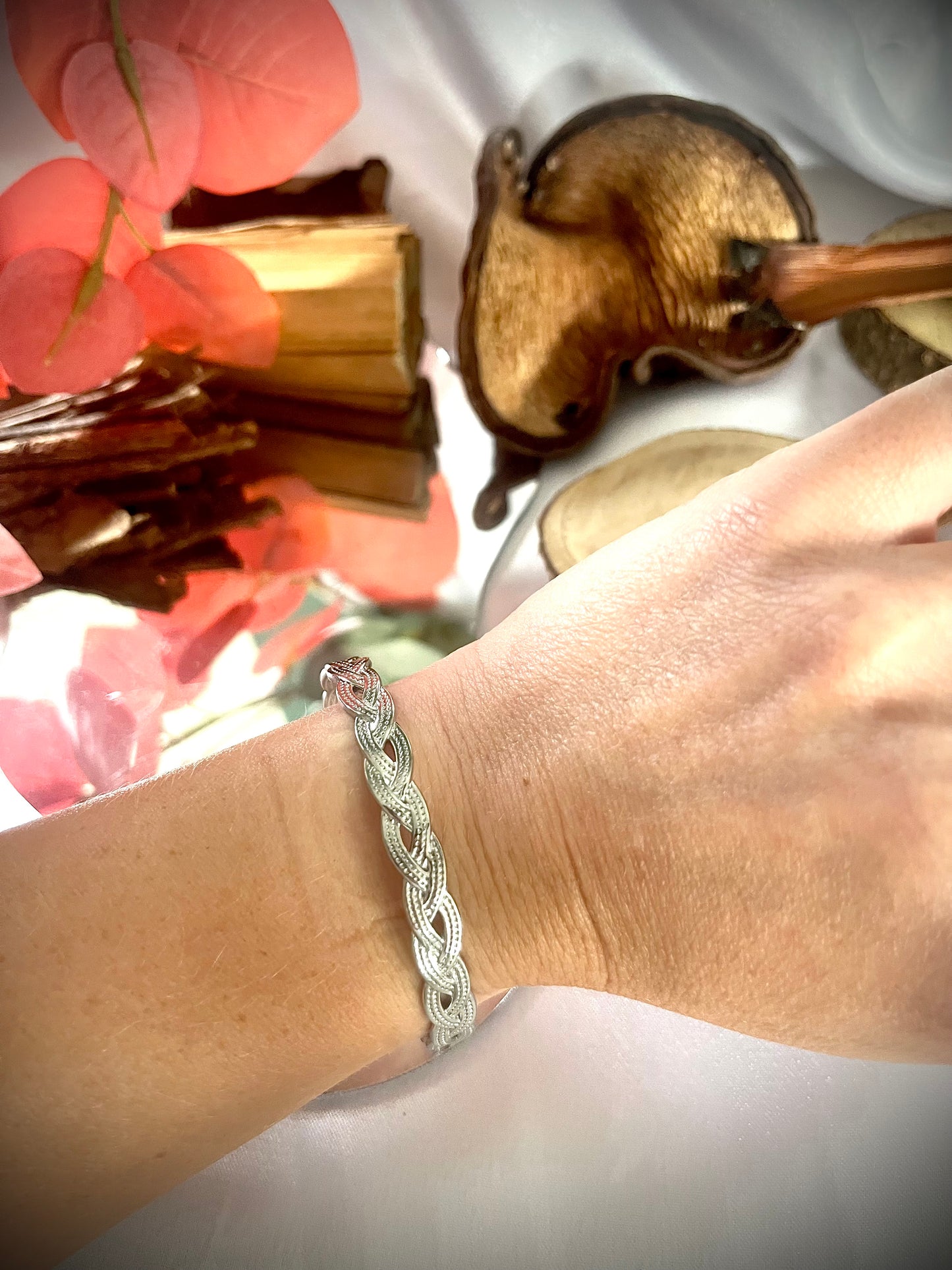 JULIANE l Bracelet doré ou argenté ajustable