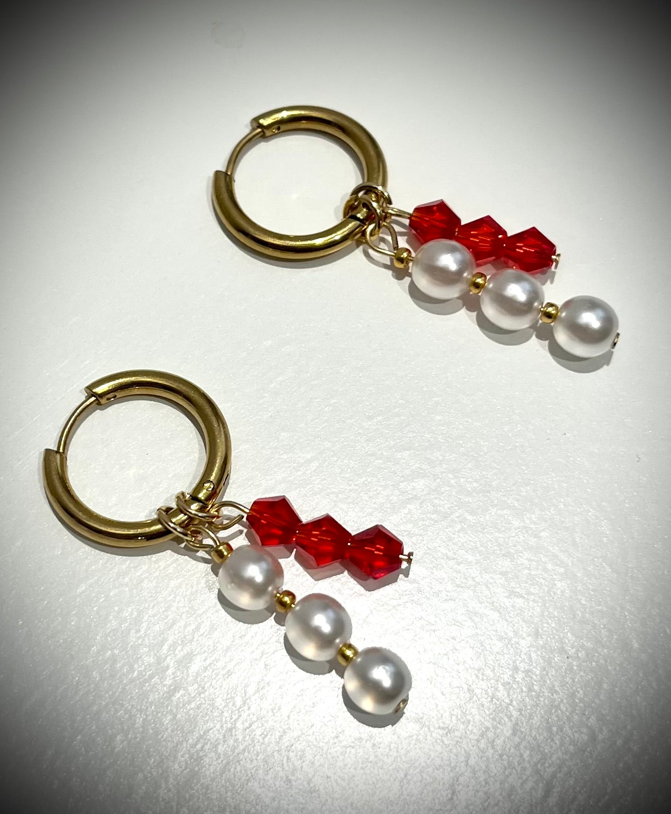 LINE l Boucles d'oreilles perles