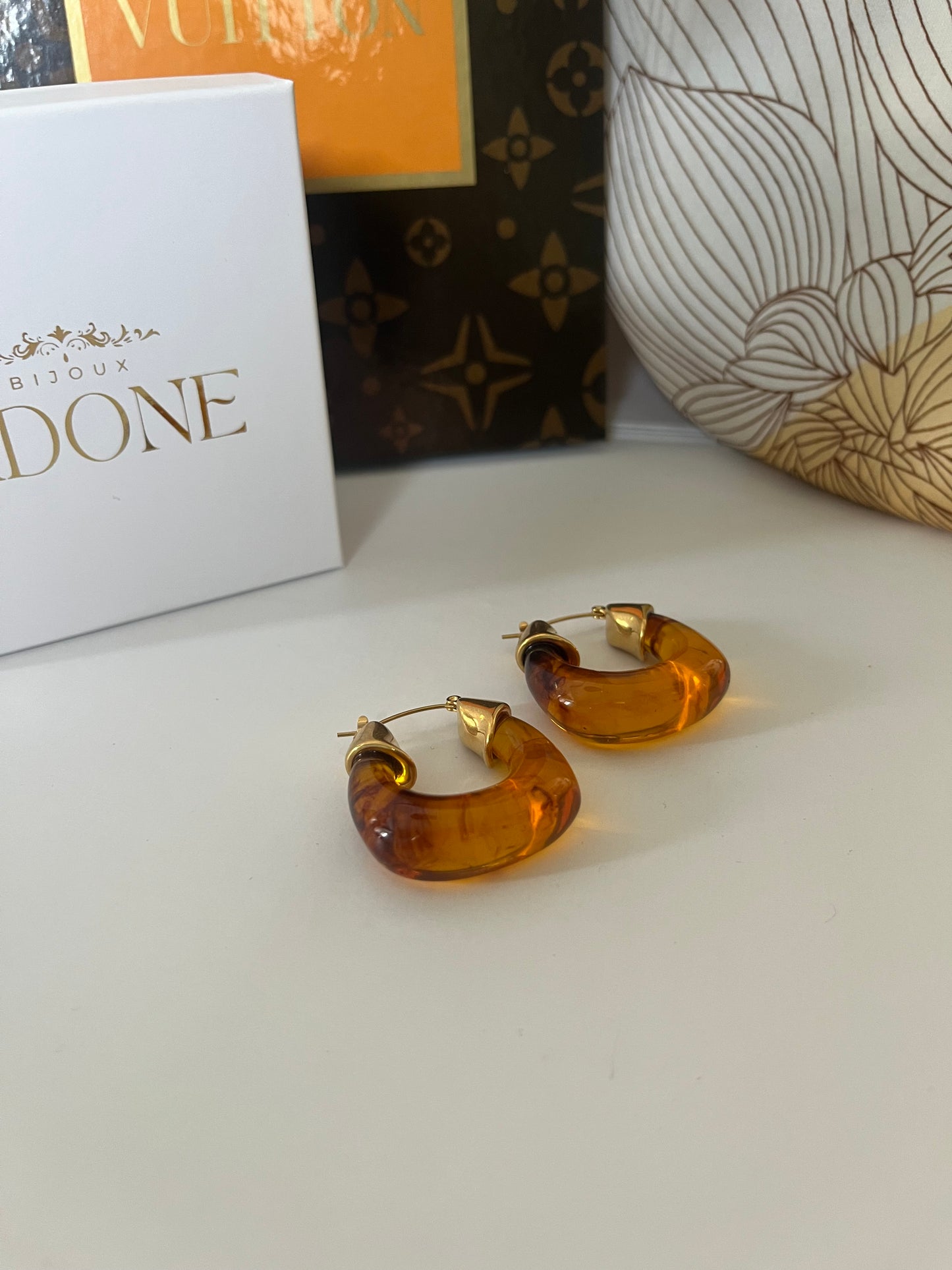 POE l Boucle d'oreilles cerceau chic
