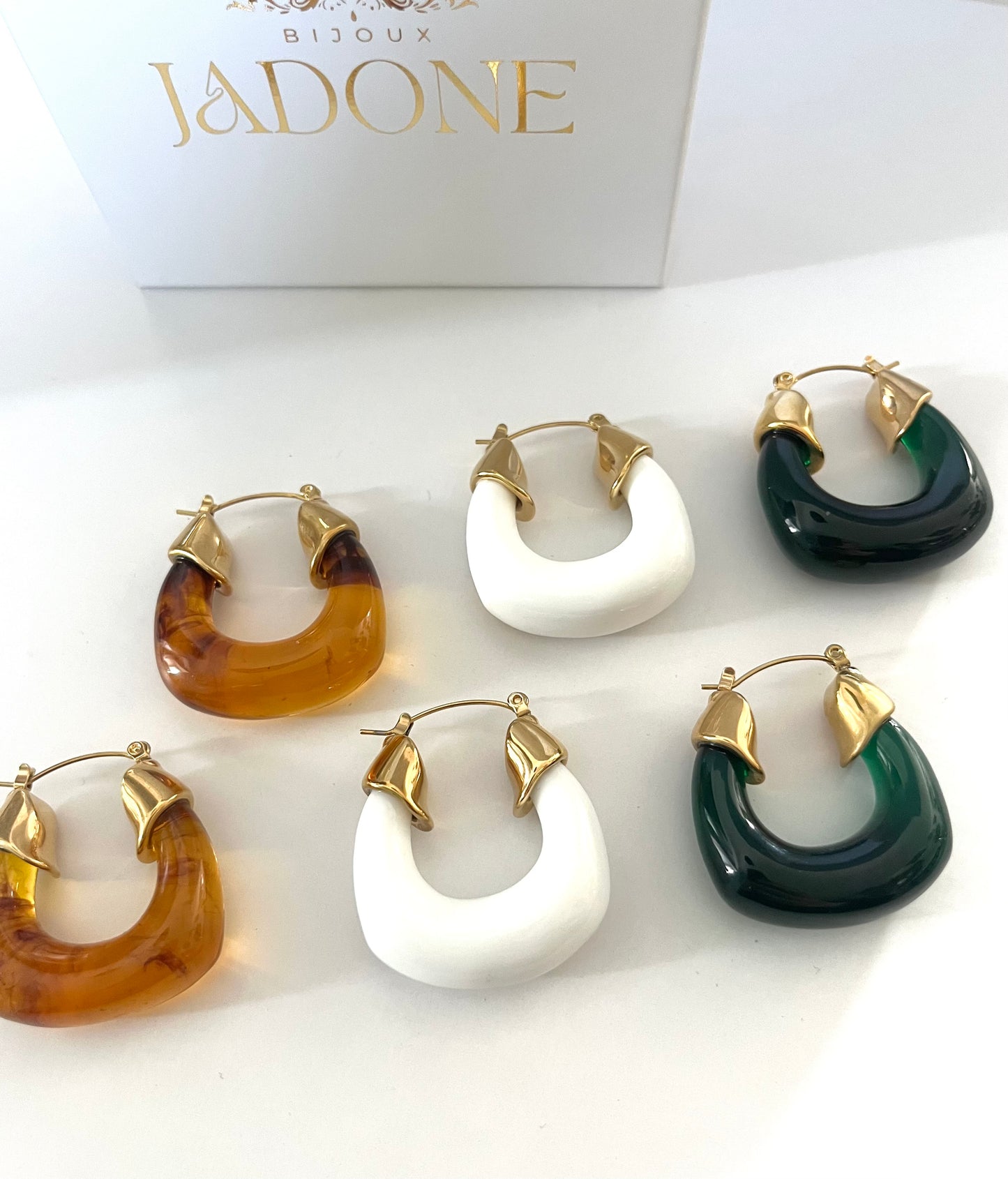 POE l Boucle d'oreilles cerceau chic
