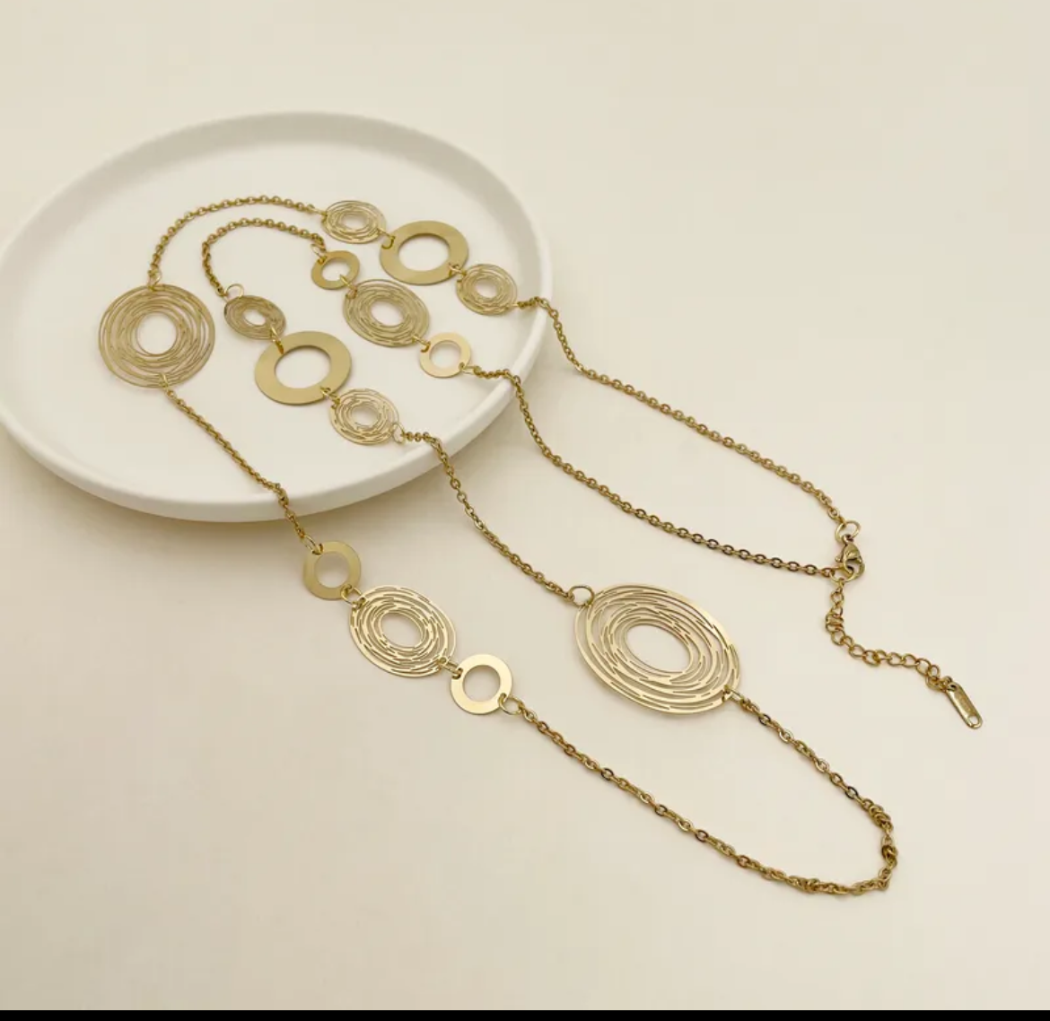 Raude l collier élégant long