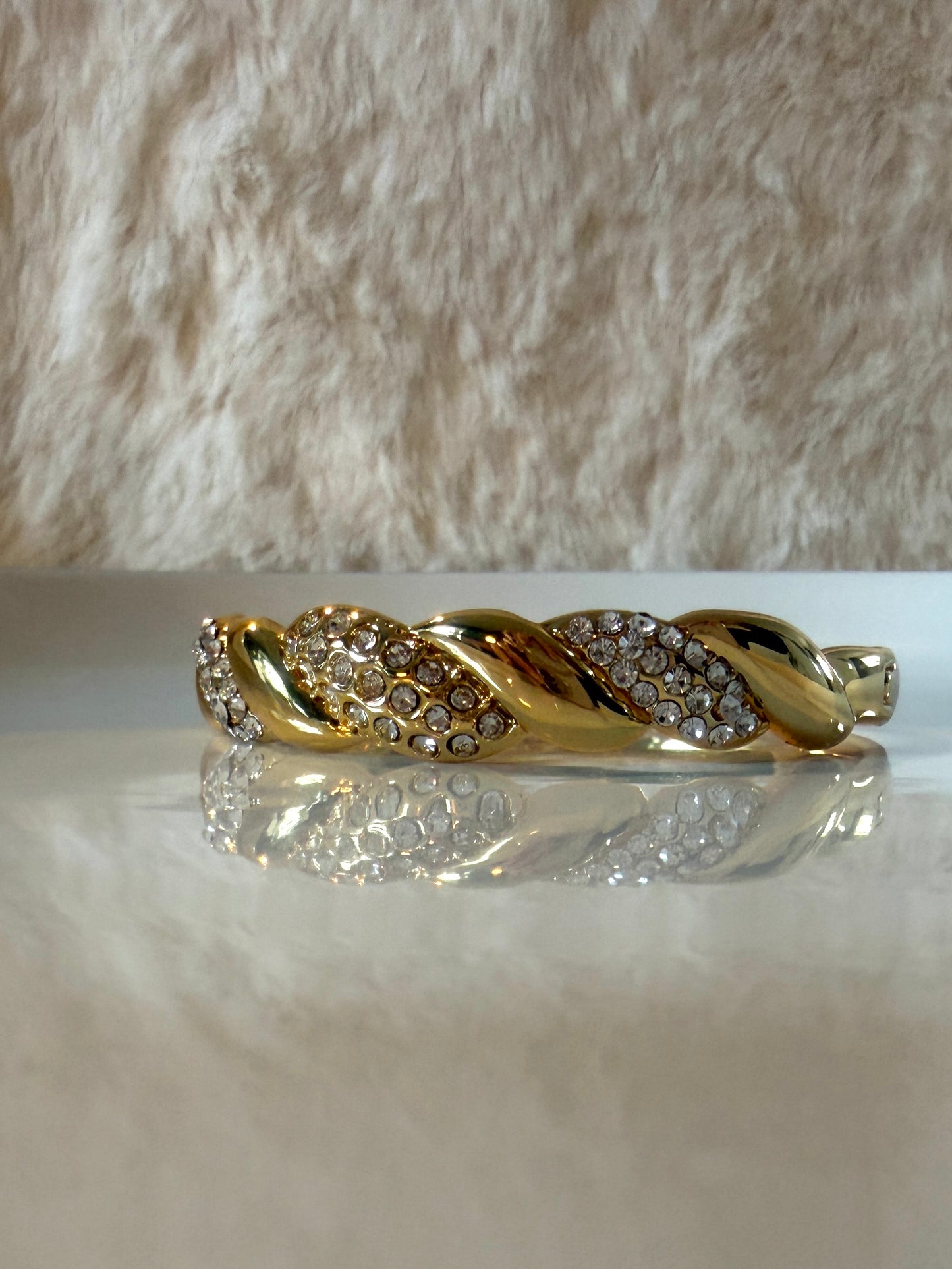 Mona l Bracelet jonc argenté ou doré