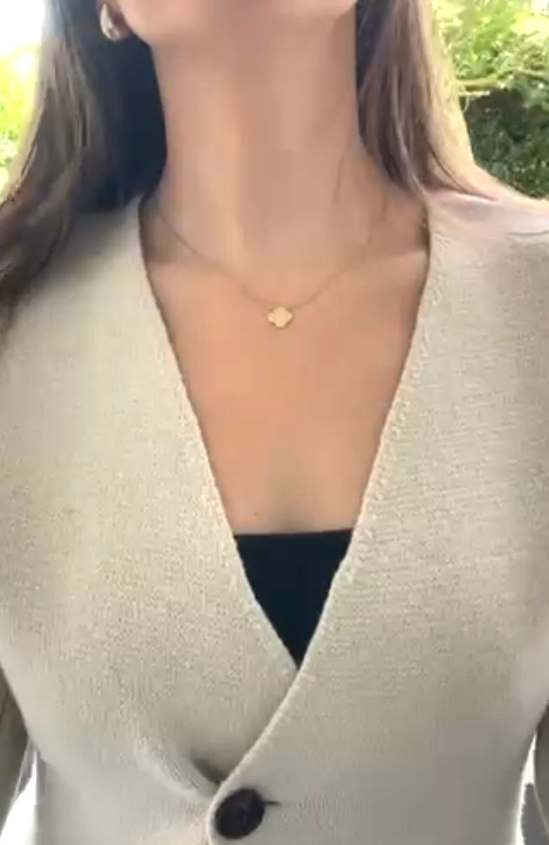 LOLA l Collier doré en acier inoxydable