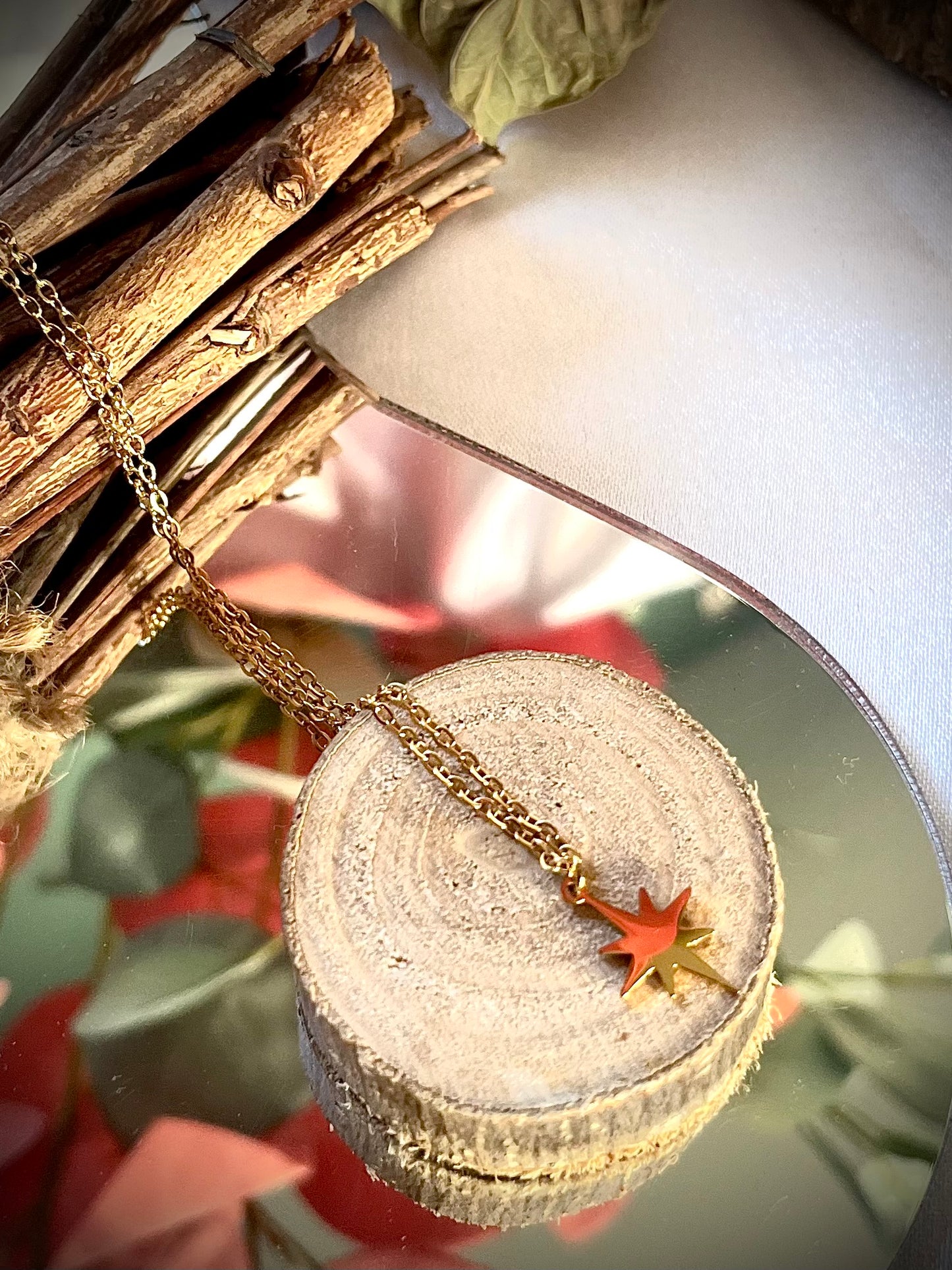 STELLA l Collier doré chic et tendance