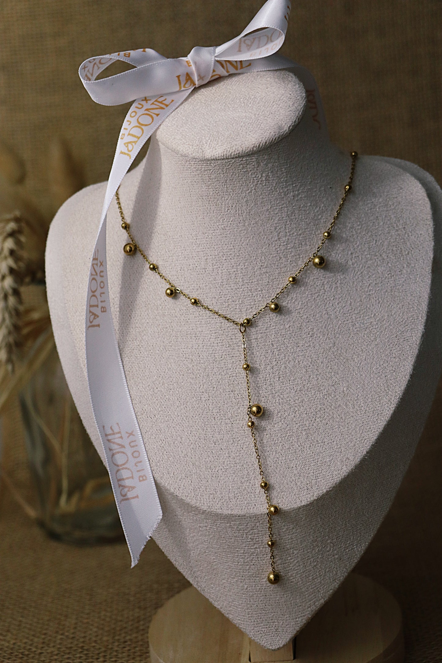 ASHA l collier doré long