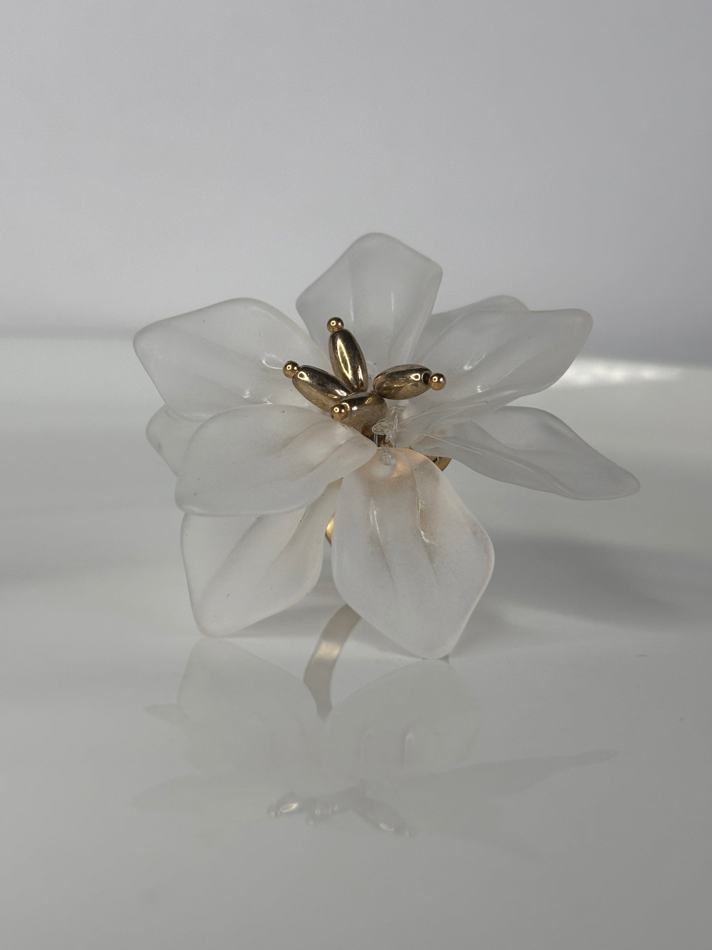 Mariana l Bague fleur ajustable