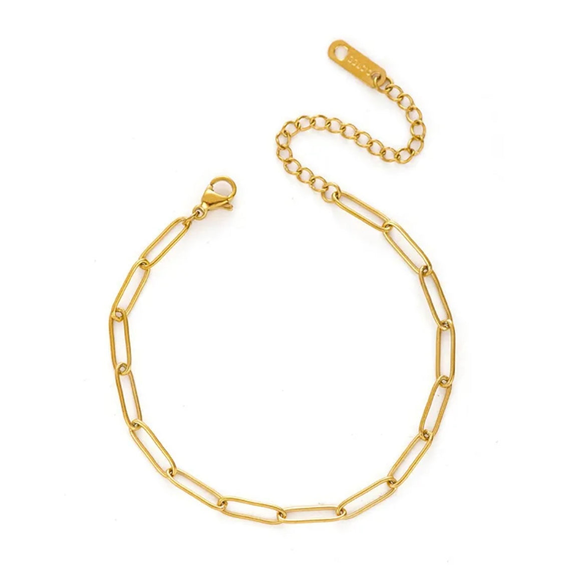MILI l Bracelet à maillons doré