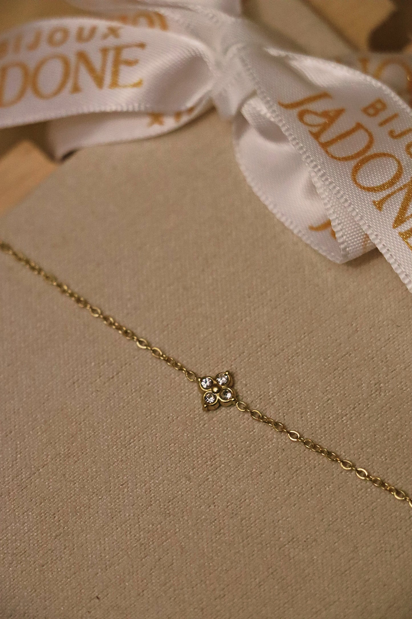 LUCIE l Bracelet doré ou argenté