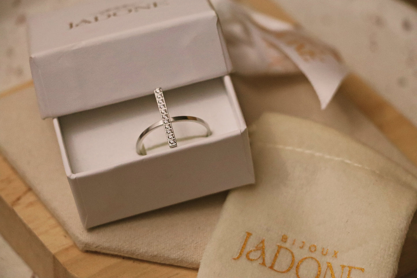 DAYANA l Bague dorée ou argentée
