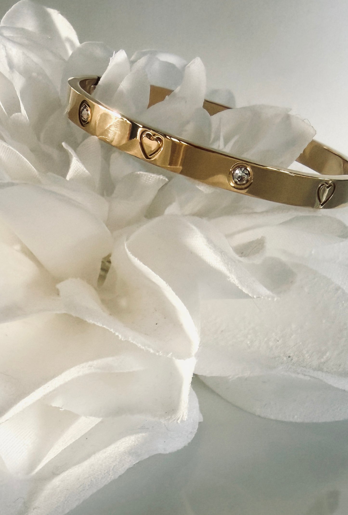 Clothilde l bracelet jonc doré