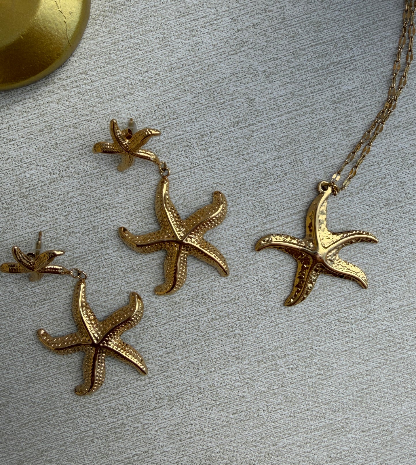Étoile l boucle d'oreilles été étoile de mer
