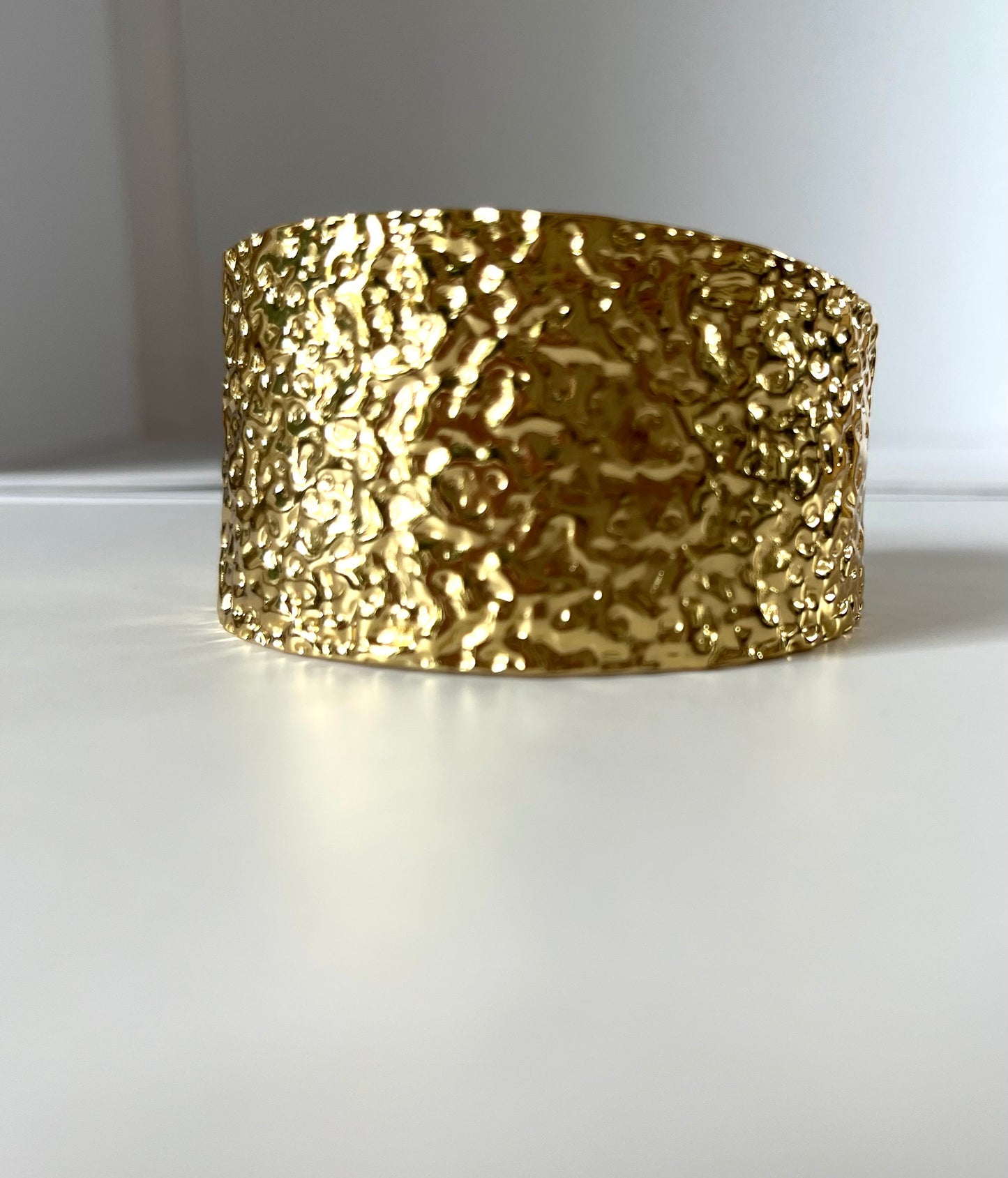 Nerida l Bracelet jonc doré ajustable