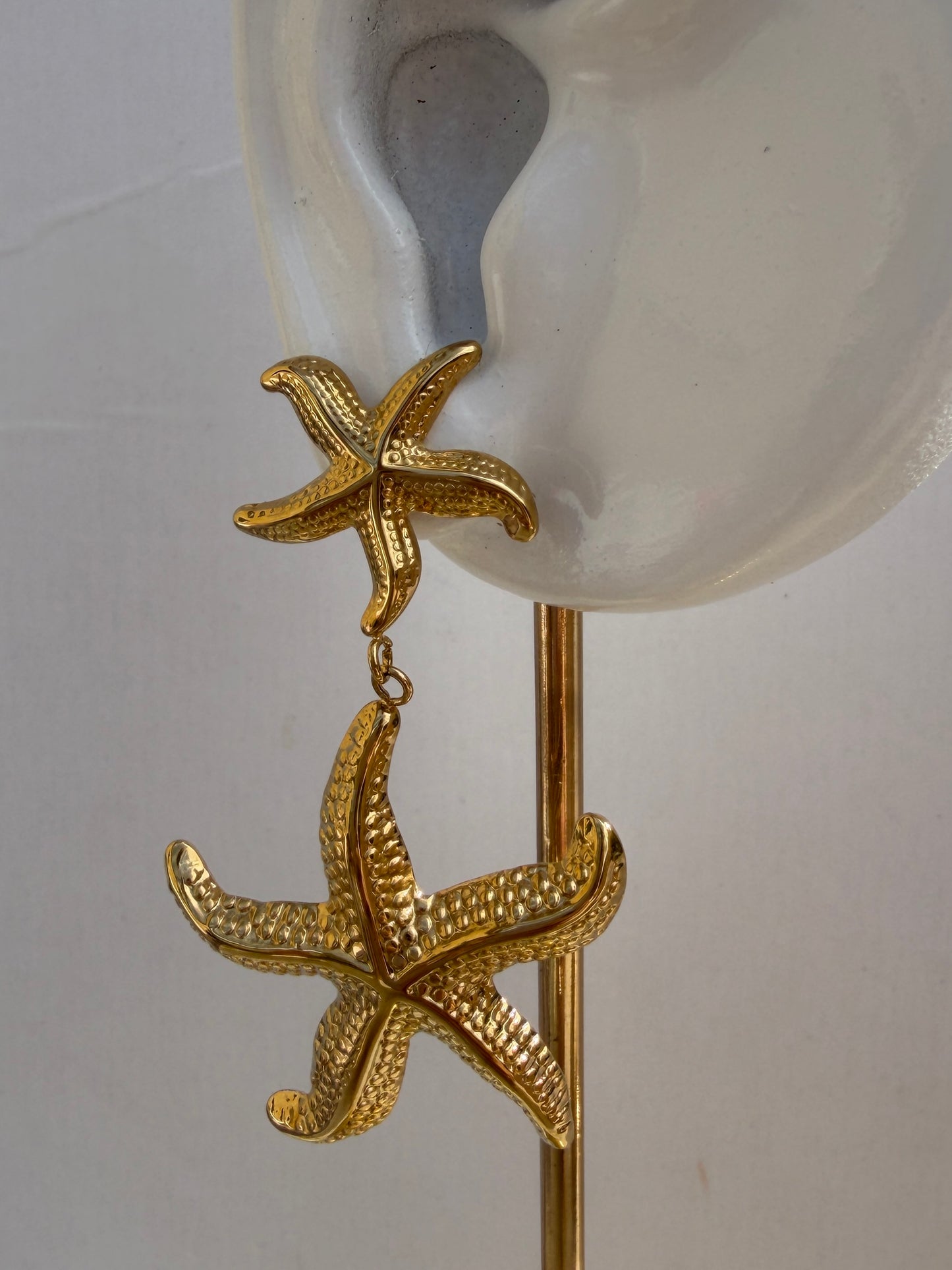 Étoile l boucle d'oreilles été étoile de mer