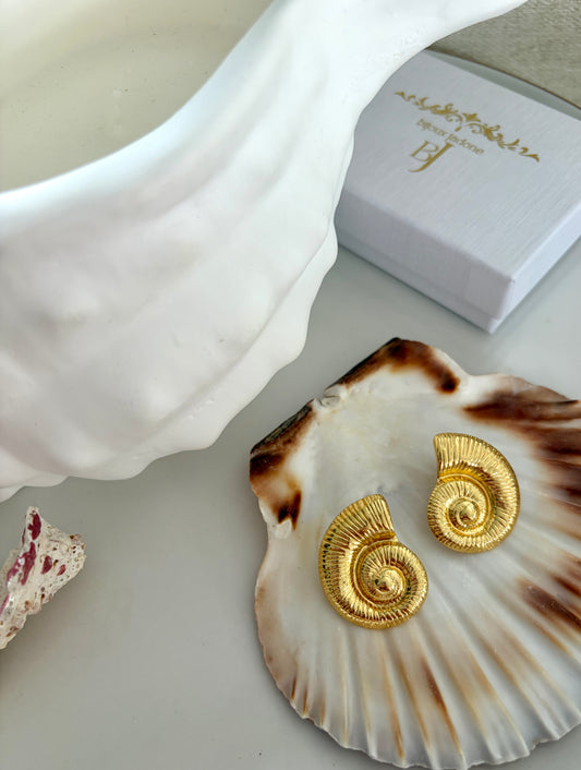 Ursula l Boucles d'oreilles dorées