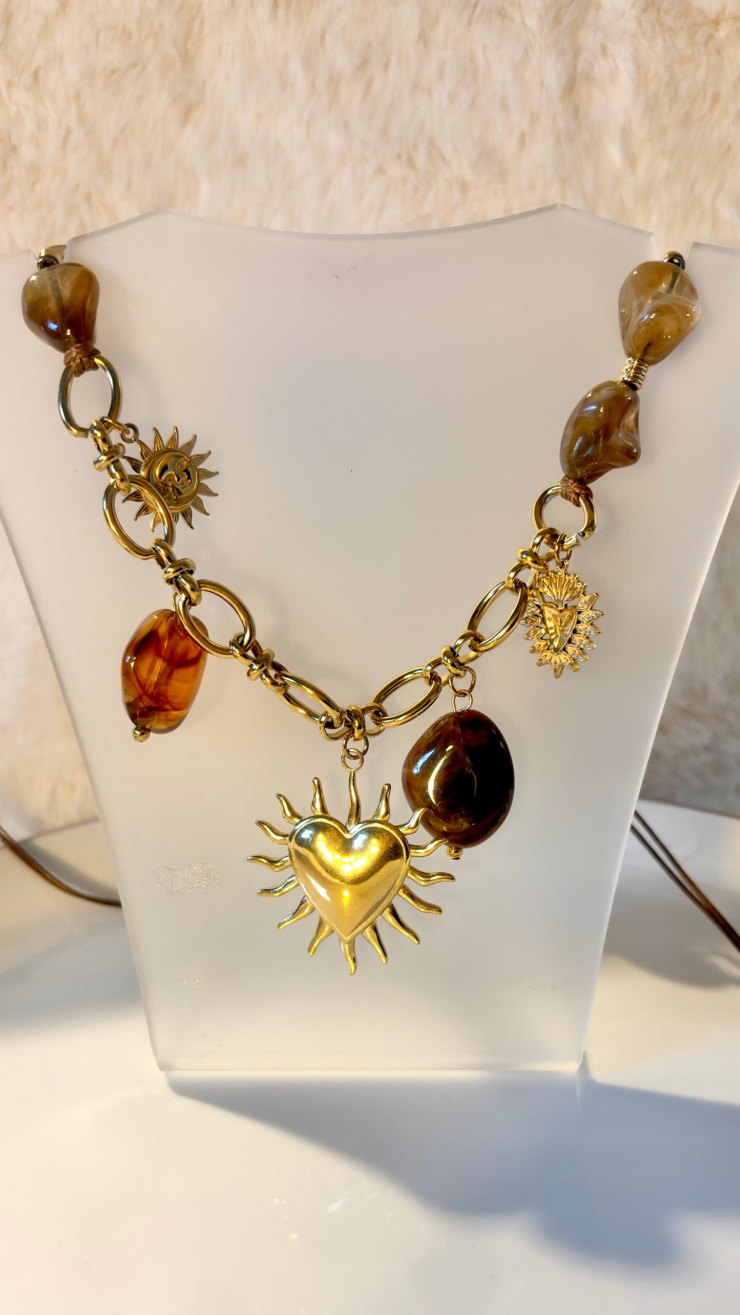 Bohèmia l Collier et/ou bracelet à charmes et perles