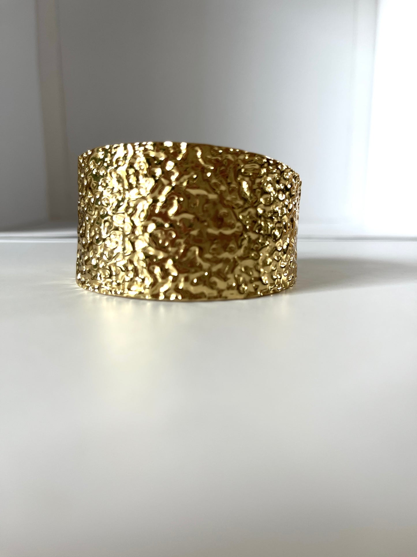 Nerida l Bracelet jonc doré ajustable