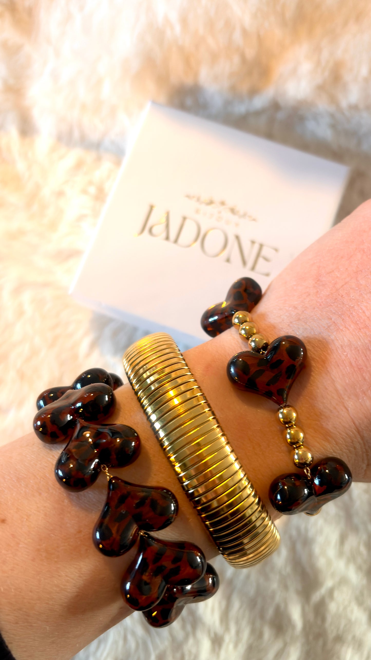 Fauve l Impérial l Cœur de nuit l 3 Bracelets unique une association parfaite