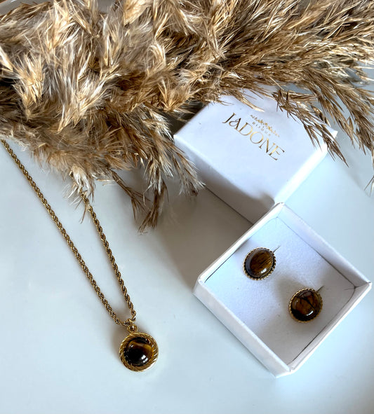 Adelie l parure chic marron