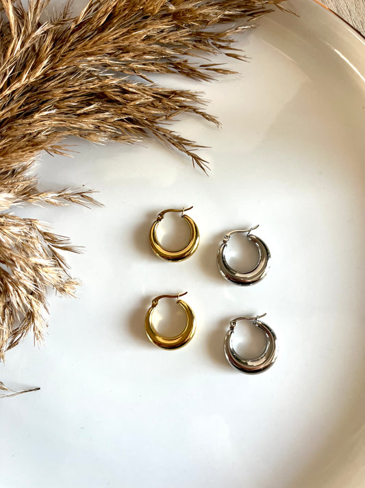Bâti l Boucles d'oreilles créole
