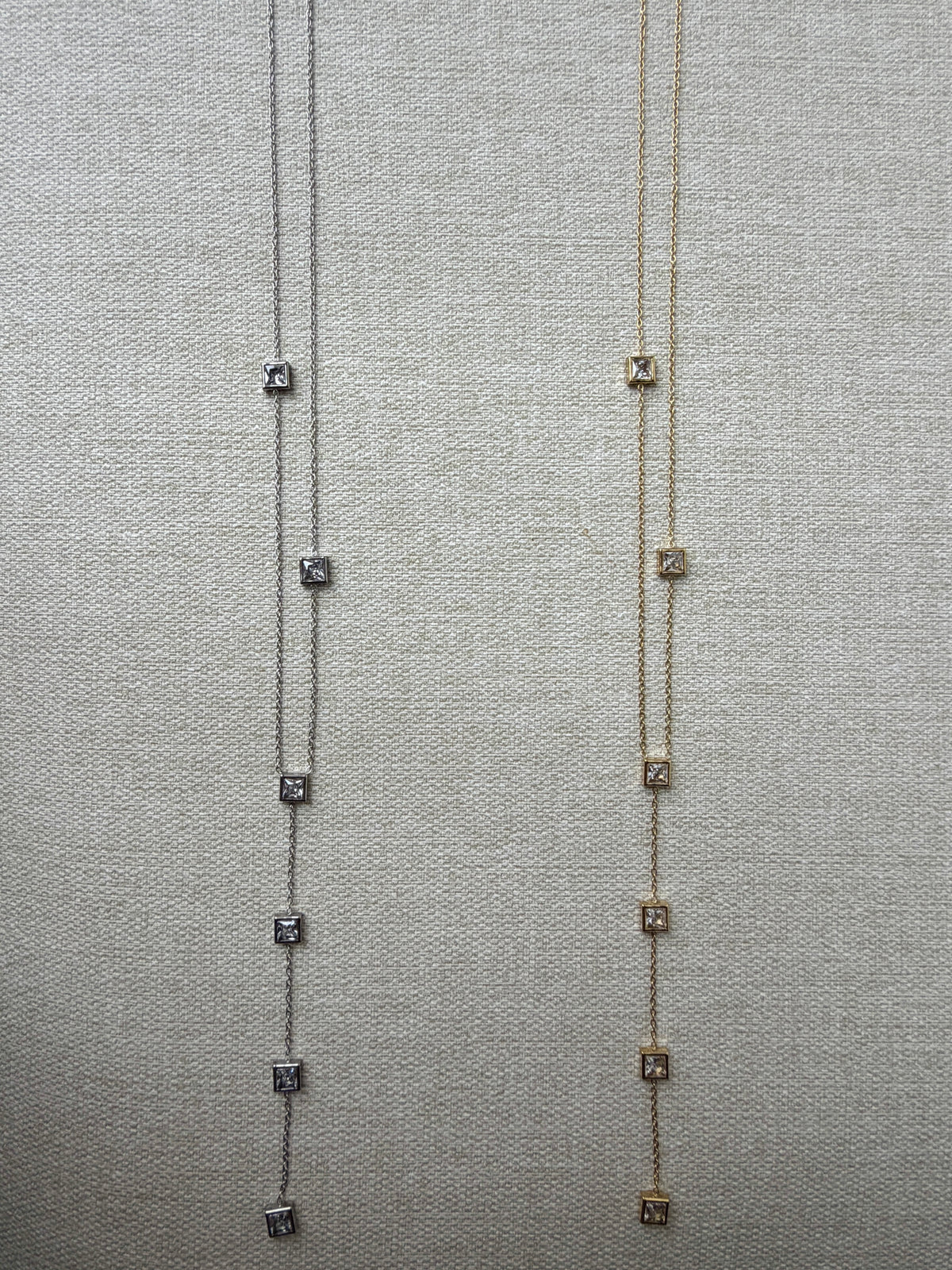Sienne l collier Y chic doré ou argenté