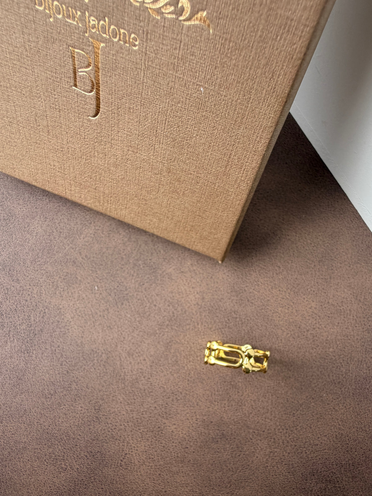 Cassie - bague ajustable dorée
