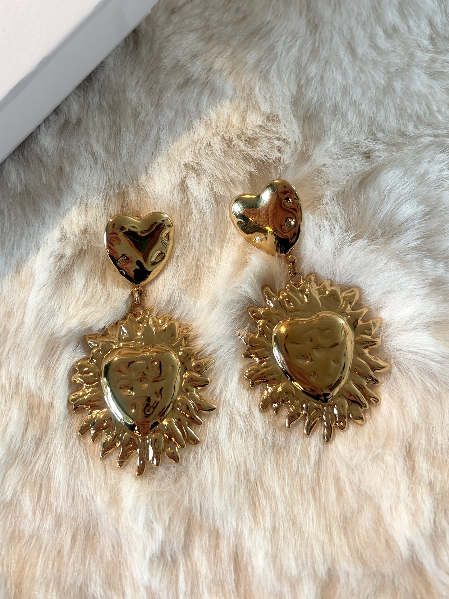 Ex-Voto d'Or l Boucles d'oreilles chic et tendance