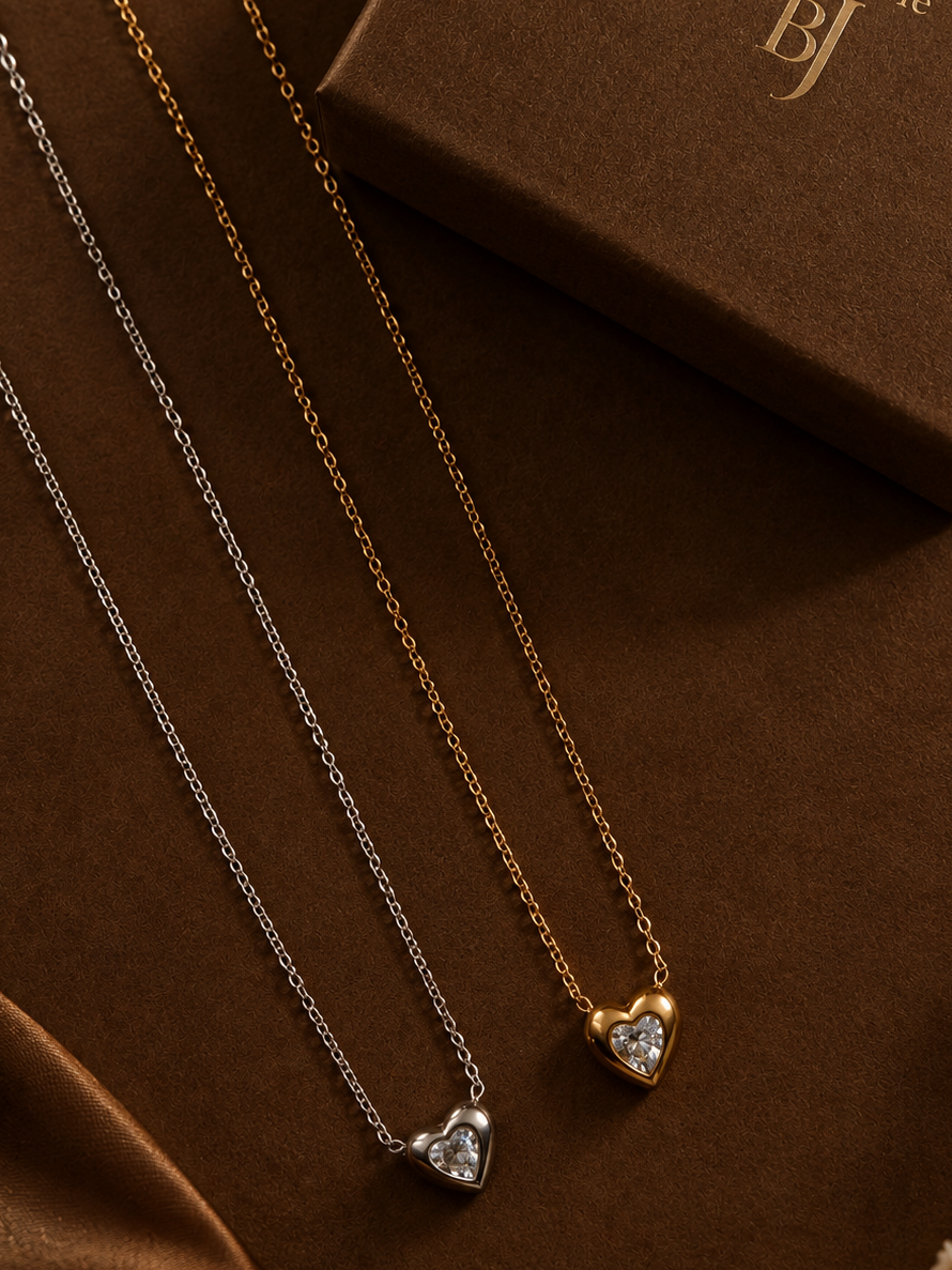 Merida - collier cœur 💛 🩶