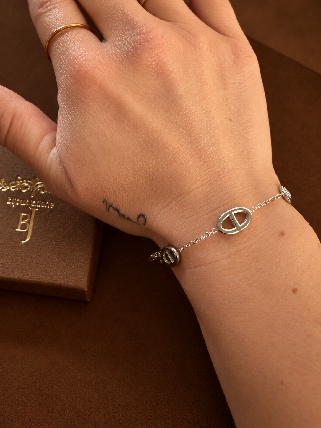 Marin - Bracelet argenté