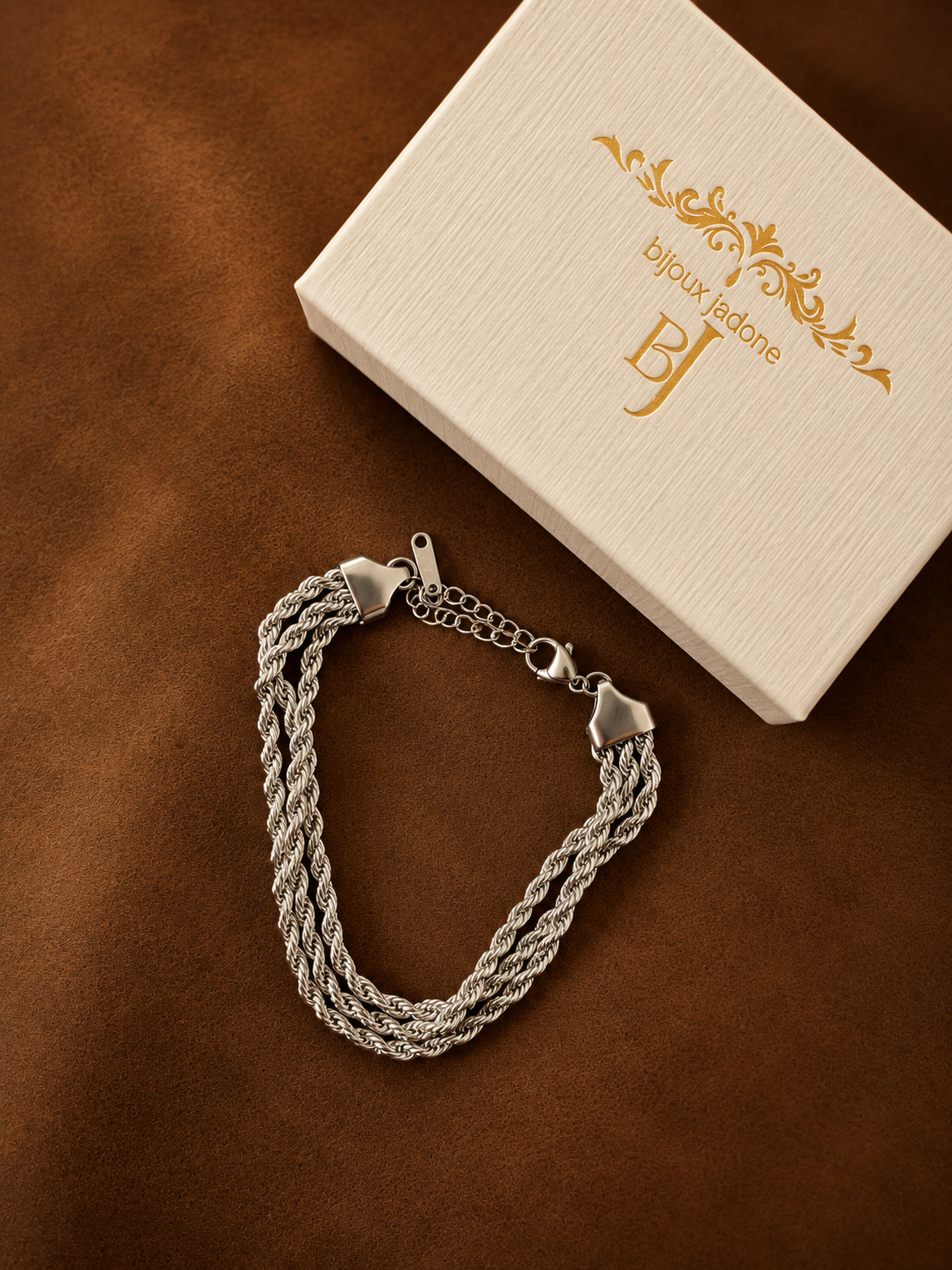 Lara - chaîne triple bracelet